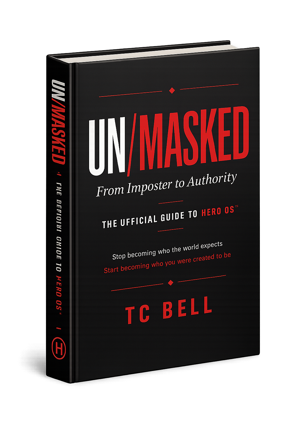 UNMASKED book cover by TC Bell